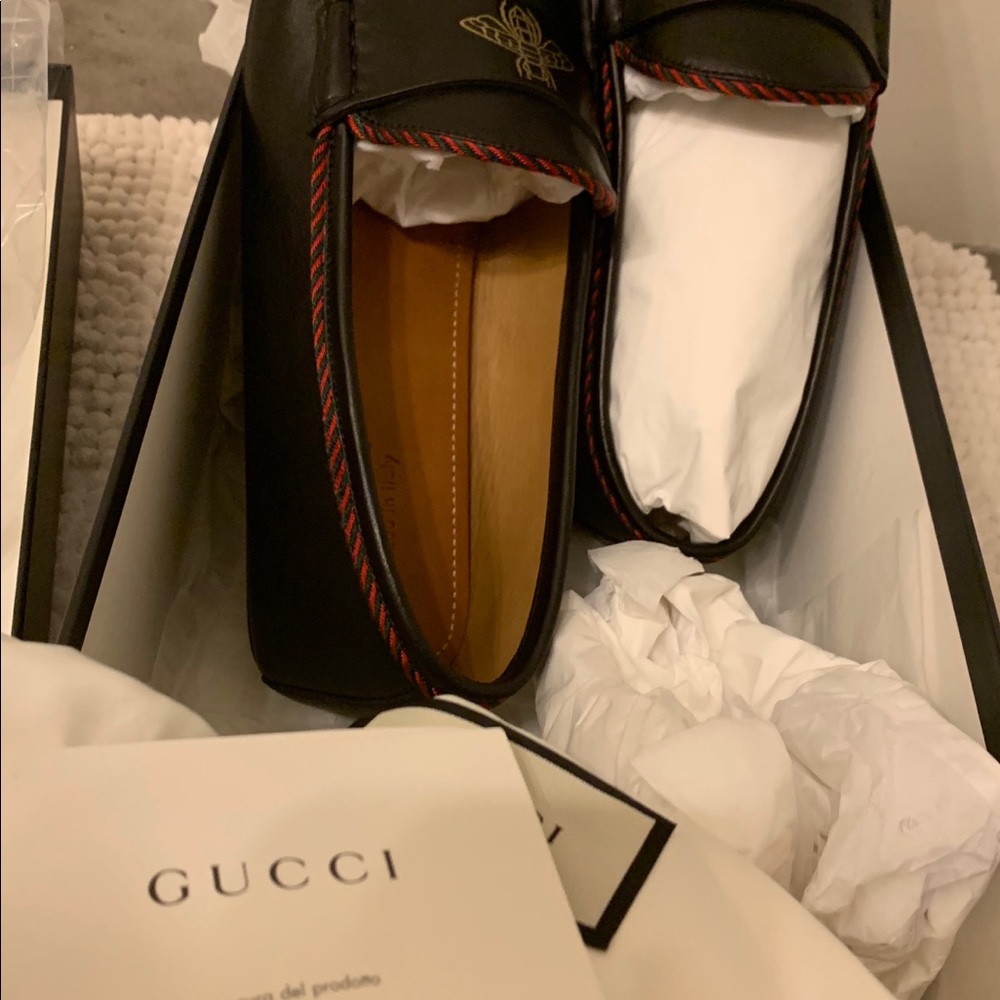 Gucci men’s butterfly sheos - Picture 7 of 8